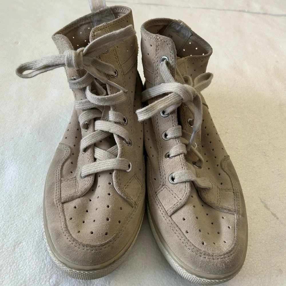 Coach top sneakers cream